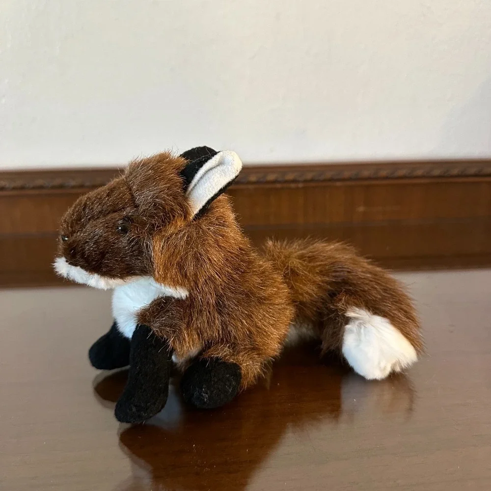 Folkmanis Mini Red Squirrel Finger Puppet Plush Soft‎ Toy Play
